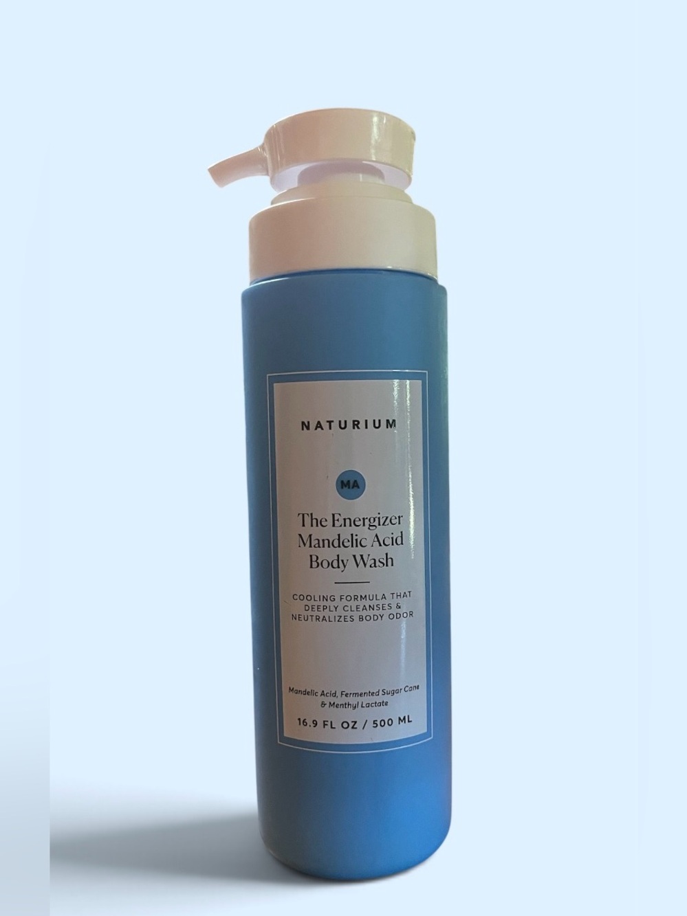 Naturium Mandelic Acid Body Wash, Sugar Cane & Menthyl Lactate, 16.9 fl oz